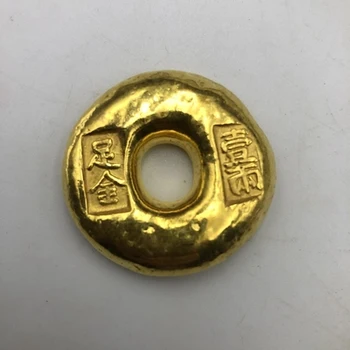 Античен златен кръг златен декоративен орнамент за торта